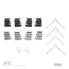 Dynamic Friction 340-80041 Disc Brake Hardware Kit - Front - view 2
