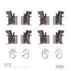 Dynamic Friction 340-80043 Disc Brake Hardware Kit - Front - view 2