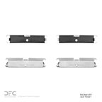 Dynamic Friction 340-93001 Disc Brake Hardware Kit - Rear - view 2