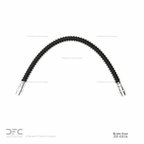 Dynamite Friction 350-02036 Brake Hydraulic Hose - Rear - view 1