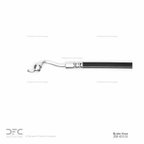 Dynamite Friction 350-03133 Brake Hydraulic Hose - Rear Right Lower - view 2