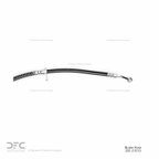 Dynamite Friction 350-21010 Brake Hydraulic Hose - Front Left - view 3