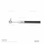 Dynamite Friction 350-21091 Brake Hydraulic Hose - Rear Right - view 2