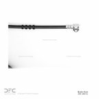 Dynamite Friction 350-40016 Brake Hydraulic Hose - Front Left - view 3