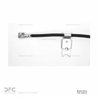 Dynamite Friction 350-40045 Brake Hydraulic Hose - Front Left or Front Right - view 2