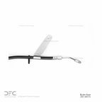 Dynamite Friction 350-40074 Brake Hydraulic Hose - Rear Left - view 3