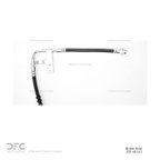 Dynamite Friction 350-40143 Brake Hydraulic Hose - Front Right - view 3