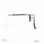 Dynamite Friction 350-40147 Brake Hydraulic Hose - Front Left - view 2