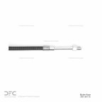 Dynamite Friction 350-40176 Brake Hydraulic Hose - Front - view 3