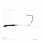 Dynamite Friction 350-40198 Brake Hydraulic Hose - Front Right - view 3