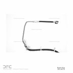 Dynamite Friction 350-40278 Brake Hydraulic Hose - Rear Left Upper - view 3