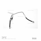 Dynamite Friction 350-40282 Brake Hydraulic Hose - Rear Left Upper - view 3