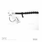 Dynamite Friction 350-40296 Brake Hydraulic Hose - Rear Right - view 2