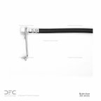Dynamite Friction 350-40304 Brake Hydraulic Hose - Rear Right Lower - view 2