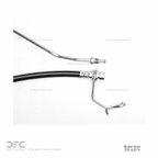 Dynamite Friction 350-42074 Brake Hydraulic Hose - Rear Right - view 3