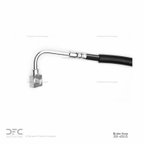 Dynamite Friction 350-45035 Brake Hydraulic Hose - Rear Left - view 2