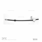 Dynamite Friction 350-47195 Brake Hydraulic Hose - Rear Left - view 2
