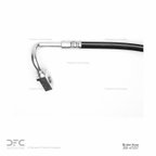 Dynamite Friction 350-47357 Brake Hydraulic Hose - Left Lower or Rear Left Lower - view 2