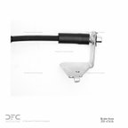 Dynamite Friction 350-47436 Brake Hydraulic Hose - Rear Right - view 3