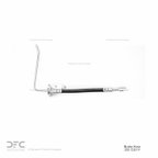 Dynamite Friction 350-53019 Brake Hydraulic Hose - Rear Left - view 3