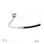 Dynamite Friction 350-54181 Brake Hydraulic Hose - Rear Right - view 2