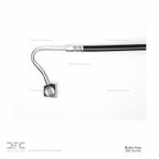Dynamite Friction 350-54182 Brake Hydraulic Hose - Rear Left - view 2