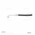 Dynamite Friction 350-54313 Brake Hydraulic Hose - Front Left - view 2