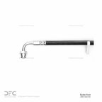 Dynamite Friction 350-54316 Brake Hydraulic Hose - Front Right - view 2