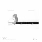 Dynamite Friction 350-54396 Brake Hydraulic Hose - Front Right - view 2