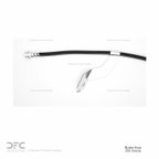 Dynamite Friction 350-54426 Brake Hydraulic Hose - Front Left - view 2