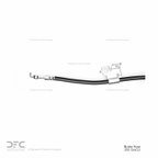 Dynamite Friction 350-54453 Brake Hydraulic Hose - Front Left - view 2