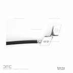 Dynamite Friction 350-54485 Brake Hydraulic Hose - Rear - view 3