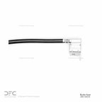 Dynamite Friction 350-54551 Brake Hydraulic Hose - Rear Left - view 3