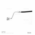 Dynamite Friction 350-54553 Brake Hydraulic Hose - Rear Left - view 2