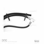 Dynamite Friction 350-54623 Brake Hydraulic Hose - Rear Left - view 3