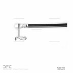 Dynamite Friction 350-54675 Brake Hydraulic Hose - Rear Right Lower - view 2