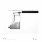 Dynamite Friction 350-55012 Brake Hydraulic Hose - Rear Right Lower - view 2