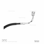 Dynamite Friction 350-56033 Brake Hydraulic Hose - Rear Right - view 3