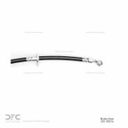 Dynamite Friction 350-58054 Brake Hydraulic Hose - Rear Left - view 3