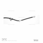 Dynamite Friction 350-59020 Brake Hydraulic Hose - Front Left - view 3