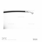 Dynamite Friction 350-59078 Brake Hydraulic Hose - Front Left - view 3