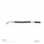 Dynamite Friction 350-59170 Brake Hydraulic Hose - Rear Left - view 2