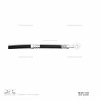 Dynamite Friction 350-65000 Brake Hydraulic Hose - Front - view 3