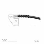 Dynamite Friction 350-66007 Brake Hydraulic Hose - Front Left - view 2