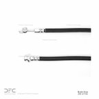 Dynamite Friction 350-67182 Brake Hydraulic Hose - Rear Left Lower - view 2