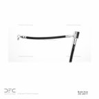 Dynamite Friction 350-68019 Brake Hydraulic Hose - Front Left - view 2