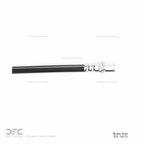 Dynamic Friction 350-76074 Brake Hydraulic Hose - Front Upper - view 3