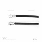 Dynamite Friction 350-93013 Brake Hydraulic Hose - Rear Left Upper or Rear Right Upper - view 2