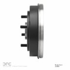 Dynamite Friction 365-43000 Brake Drum - Rear - view 3
