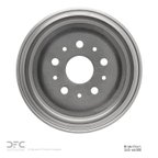 Dynamic Friction 365-66000 Brake Drum - Front - view 6